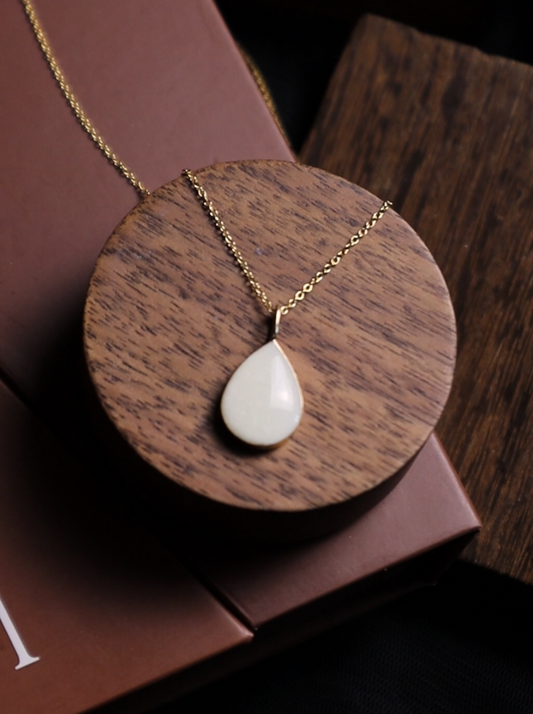 Teardrop Charm Necklace