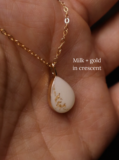 Teardrop Charm Necklace