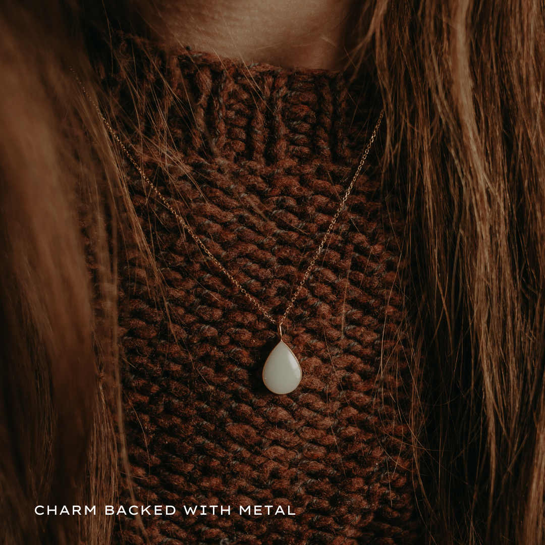 Teardrop Charm Necklace